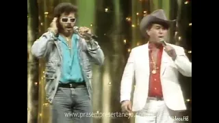 MILIONÁRIO E JOSÉ RICO CANTAM A MÚSICA SONHEI COM VOCÊ NO PROGRAMA MUSICAMP DO SBT EM 1987