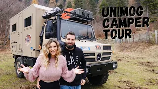 ULTIMATE OVERLAND 4x4 Expedition Vehicle! MERCEDES UNIMOG 1300L TOUR