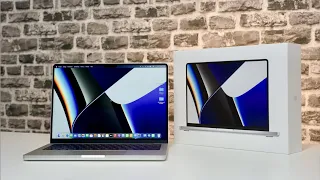 14" MacBook Pro M1 Pro Unboxing: Lohnt es sich noch in 2022? -deutsch