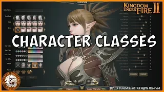 Kingdom Under Fire 2 Character Classes