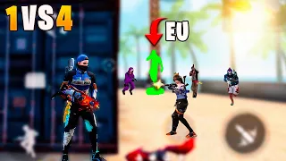 SURPREENDI TODOS COM O TELEPORTE DO SANTINO SOLO VS SQUAD!! FREE FIRE MOBILE