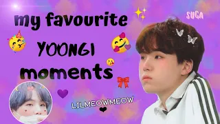 My favorite Yoongi moments