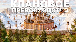 КЛАНОВОЕ ПРЕВОСХОДСТВО! АБСОЛЮТНО ЗАВОЕВАНИЕ ЗИМНЕГО БИОМА в Раст/Rust