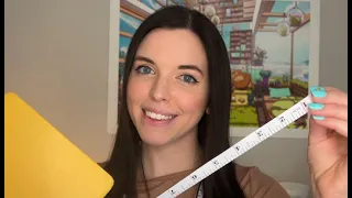 Measuring Your Face & Body (ASMR) 📏 | Soft Spoken, Personal Attention