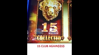 15 HEADS (5th time) MEGA MASSIVE SUPER JACKPOT Buffalo Gold Slot machine - 🍀Max Bet $3.60 Join us!