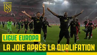 Olympiakos FC - FC Nantes : la joie après la qualification