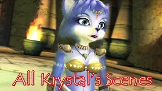 Krystal's Scenes in Star Fox games