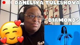 DANELIYA TULESHOVA - DIAMONDS (SAM SMITH) REACTION