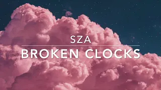 SZA - Broken Clocks (s l o w e d + r e v e r b)