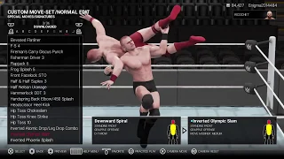 WWE 2K19 ALL DLC MOVES