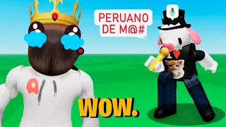 TUVIMOS una BATALLA de RAP en ROBLOX