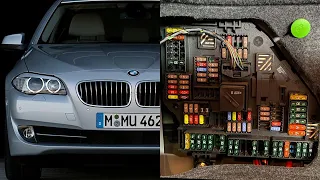 TUTORIAL: Locatie si semnificatie / explicatie Tablou Sigurante si Relee BMW Seria 5 F10, F11