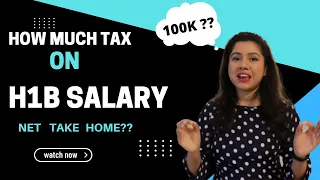 Net take home salary on H1b VISA | Taxes on H1B VISA