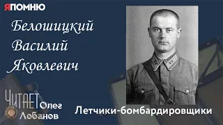 Белошицкий Василий Яковлевич. Проект "Я помню" Артема Драбкина. Летчики бомбардировщики