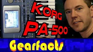 Korg PA-500: Lots of sounds in this demo