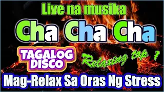 2 HOUR RELAXING DISCO CHA CHA VIBES 2022 ✨ CHA CHA TAGALOG LOVE SONGS MIX 2022. ROAD TRIP CHA CHA ⚡