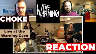 The Warning - CHOKE (live at The Warning Cave) REACTION