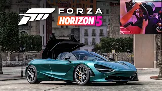 Forza Horizon 5 - McLaren 720S Spider - Convertible | Thrustmaster T300RS GT - Gameplay RTX 3070