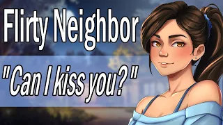 Your Flirty Neighbor Gives You Your First Kiss [ASMR Roleplay] [Friends to Lovers] [F4A]