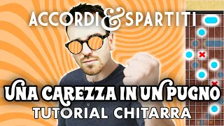 UNA CAREZZA IN UN PUGNO Tutorial Chitarra - Adriano Celentano