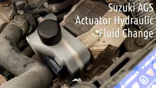 Suzuki AGS Actuator Fluid Change