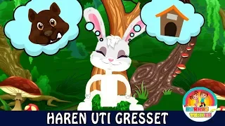 Haren ut i gresset  | Norske Barnesanger  | barnesanger på norsk | Barnas Verden