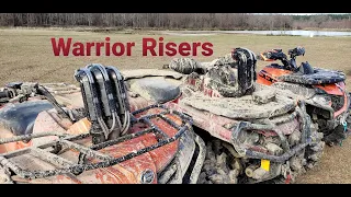 Warrior Riser Snorkel Kit For CFMoto & Canam | Snorkel Your ATV