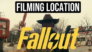 Fallout TV Show Filming Location - The Red Rocket Gas Station