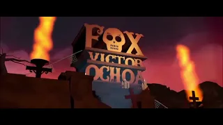 (REUPLOAD) Fox Victor Ochoa Enterprises Film Corporation Logo (2016) (Halloween Version)