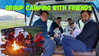 Vlog 56 || 👥️🚘🏕Group car-camping with our friends in Sanasar Hills 😍