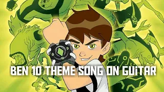 Ben 10 Theme song on guitar electric