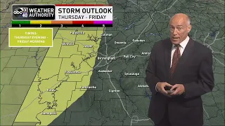 ABC 33/40 News Evening Weather Update  - Monday, May 2, 2022