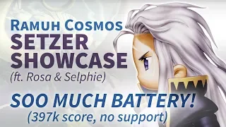 DFFOO GL Ramuh Cosmos SETZER SHOWCASE Battery Team (Rosa, Selphie, No support, 397k)