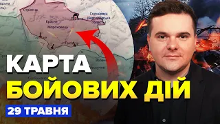 💥ЗСУ розбомбили 4 БРОНЕКОЛОНИ окупантів. Z-воєнкори ЛЕДВЕ врятувалися | КАРТА бойових дій 29 травня