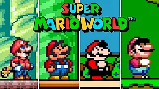 Super Mario Bros.3 Remade in Super Mario World|Which is Best?