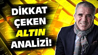 YATIRIMCILAR DİKKAT! Ekonomist Ali Ağaoğlu'ndan Dikkat Çeken Altın Analizi