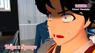 Boy's Love Animated Story: Kiss Me, Not Her! | TaigaxSyougo Moments Part 1 🤭