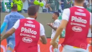 GOL DO MARCOS LEONARDO - PALMEIRAS 1x2 SANTOS - BRASILEIRÃO 2023