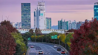 Seoul in Jazz | The Night View of the City | Sleep Study Work | Chill Vibes Cafe Music 4K HDR