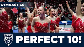 Maile O'Keefe sets Utah’s all-time record with 7 perfect 10s on beam, wins all-around vs. Cal