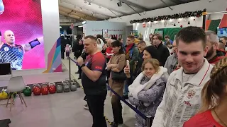 Power show Сергея Никифорова. Гири до 60 кг 💪💪💪