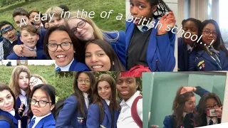 a day in the life of a british secondary school..! || pure CHAOS || cheeky schoolblog:) || engenelvr