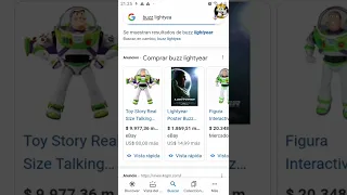 buscando  Buzz lightyear en google pero si aparece la película lightyear #shorts#google #buscando