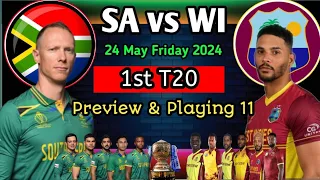 South Africa vs West Indies T20 2024 schedule | South Africa tour of West Indies 2024 squad |