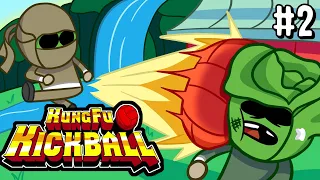 Kung Fu Kickball Gameplay - #2 - Intense 2v2 Match