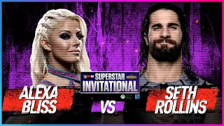 ALEXA BLISS vs. SETH ROLLINS: Rd. 1 - WWE 2K18 Superstar Invitational Tournament