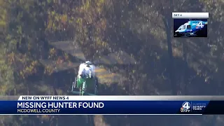 Missing hunter found