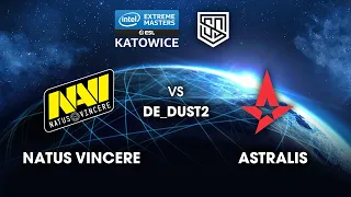 NA`VI VS ASTRALIS | MAP 1 DE_DUST2 | SEMI-FINAL | IEM KATOWICE 2020