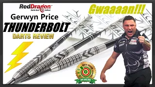 Red Dragon GERWYN PRICE THUNDERBOLT Darts Review GWAAAAAN!