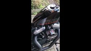 Harley Sportster 48 V&H Short Shots Quite vs Standard Baffles Comparison, Karsilastirma